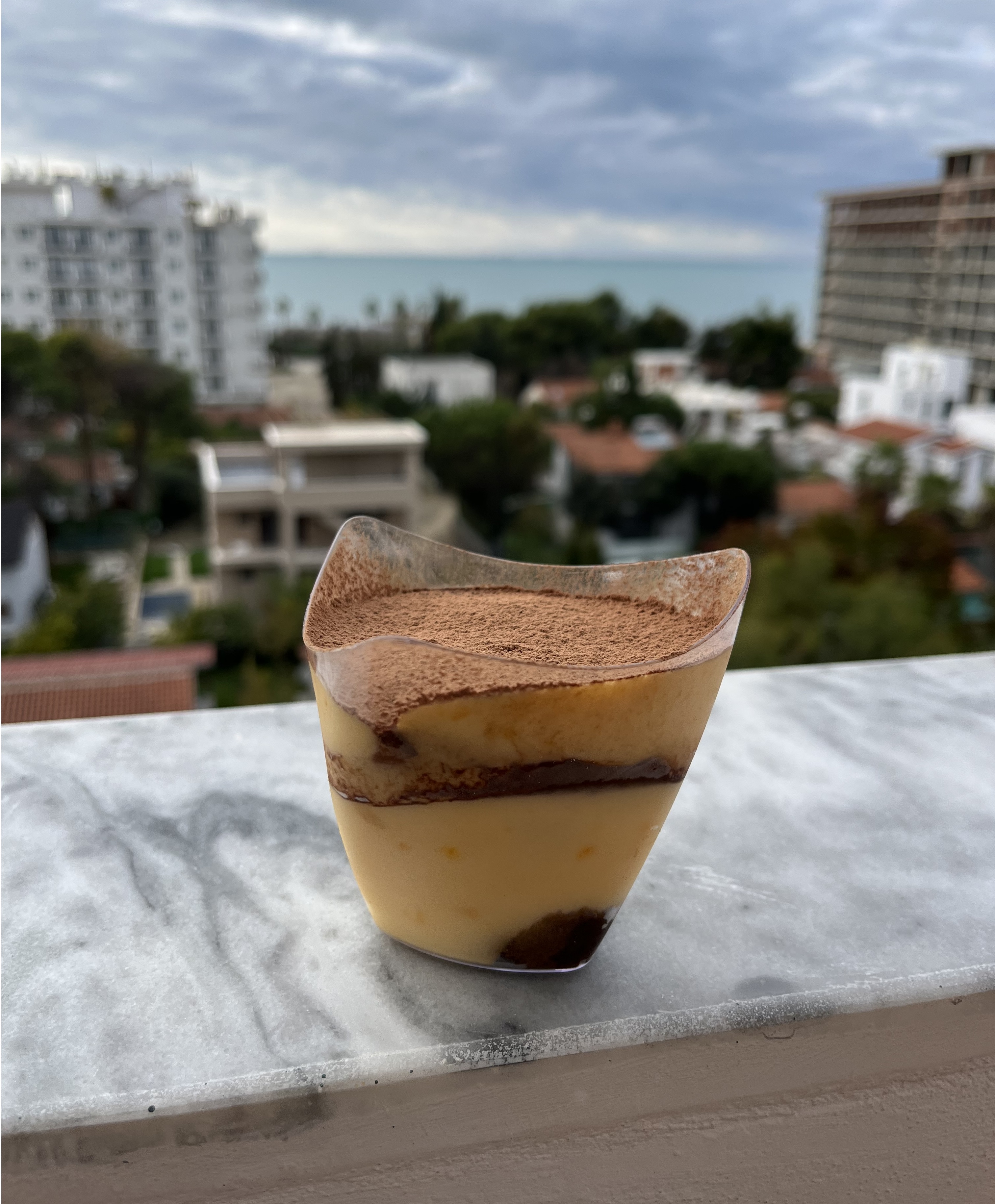 Kafe na balkóně
